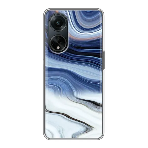 Чехол с рисунком «Светлый мрамор» для OPPO A98 Чехол с рисунком «Светлый мрамор» для OPPO A98