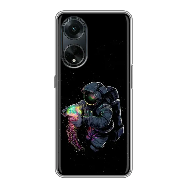 Чехол с рисунком «В руках земля» для OPPO A98 Чехол с рисунком «В руках земля» для OPPO A98