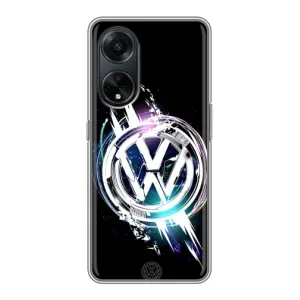 Чехол "Фольксваген" для Oppo A98 (Volkswagen на черном)