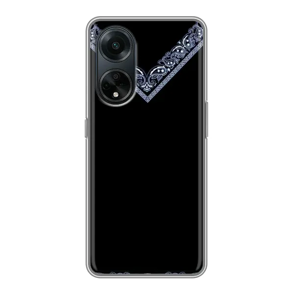Чехол с рисунком «Воротник вышиванки» для OPPO A98 Чехол с рисунком «Воротник вышиванки» для OPPO A98