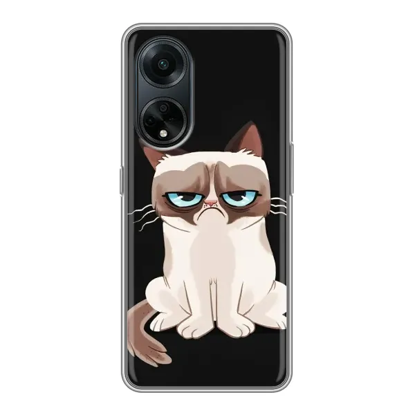 Чехол с рисунком «Взгляд кота» для OPPO A98