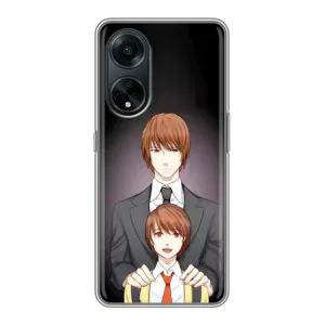 Чехол с персонажами АНИМЕ на Oppo A98 (Ягами вырос)