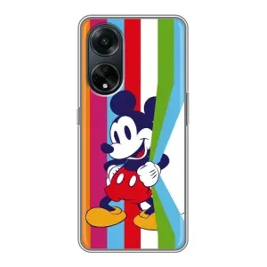 Чохли з принтом Міккі Маус на Oppo A98 (Яскравий Миккі)