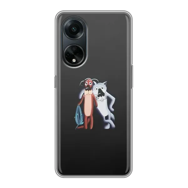 Чехол с рисунком «Шо, опять» для OPPO A98