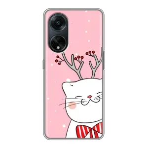 Чохол на тематику: Коти для OPPO A98 (Зимовий кіт)