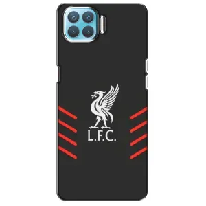 Силиконовые Чехлы принт Футбол на Oppo F17 Pro (Эмблема Liverpool)