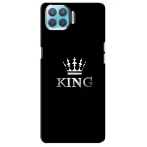 Чохол (Корона на чорному фоні) для Оппо Ф17 Про (KING)