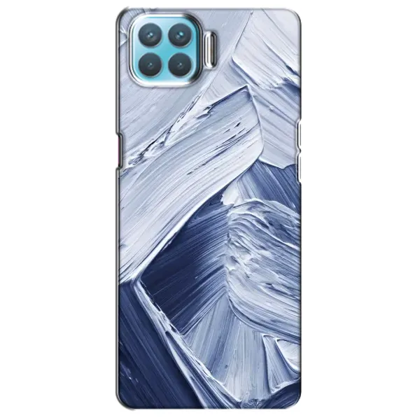 Чехол с рисунком «Краски мазки» для OPPO F17 Pro