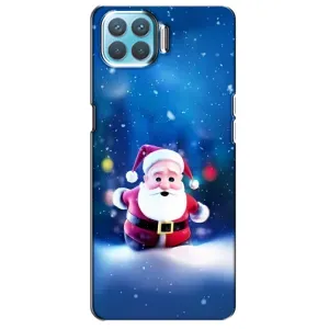 Чехлы на Новый Год Oppo F17 Pro (Маленький Дед Мороз)