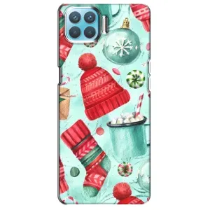 Чехол Санта Клаус для Oppo F17 Pro (Одежда)