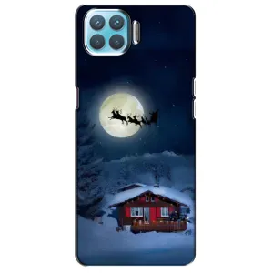 Чехол Санта Клаус для Oppo F17 Pro (Санта)