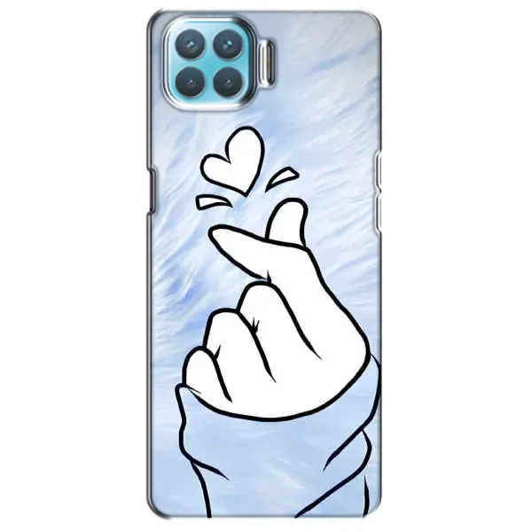 Чехол с рисунком «Сердечка знак» для OPPO F17 Pro Чехол с рисунком «Сердечка знак» для OPPO F17 Pro