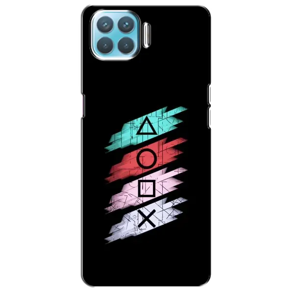 Чехол с рисунком «Значки Sony» для OPPO F17 Pro Чехол с рисунком «Значки Sony» для OPPO F17 Pro