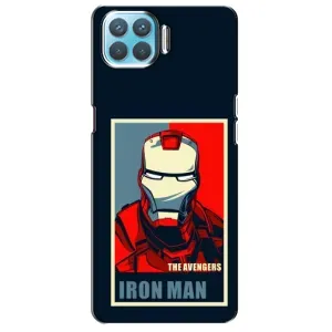 Чехол Супергерой Железный человек на Oppo F17 (Art Iron man)