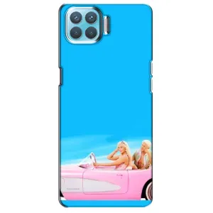 Силиконовый Чехол Барби Фильм на Oppo F17 (Барби и Кен)