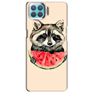 Силіконовий Чохол з Энотами на Oppo F17 (Єнот)