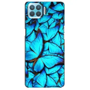 Силіконовий бампер з картинкою звірів для Oppo F17 (Крила метеликів)