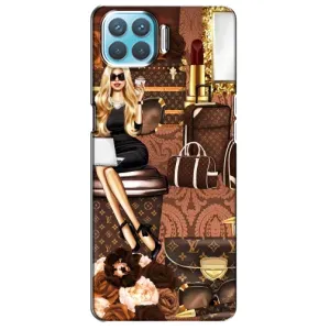 Чехол Стиль Louis Vuitton на Oppo F17 (Мода Луи Виттон)