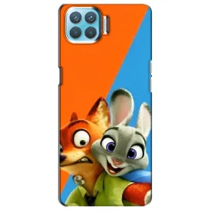 Чехлы ЗВЕРОПОЛИС для Oppo F17 (Ник и Хопс)