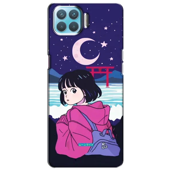 Чехол с рисунком «Синобу Миякэ» для OPPO F17 Чехол с рисунком «Синобу Миякэ» для OPPO F17