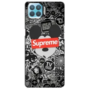 Чехол с рисунком «Supreme Маус» для OPPO F17