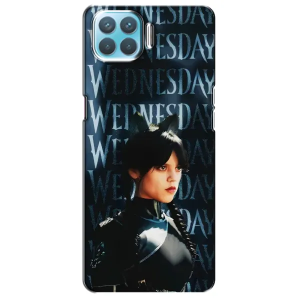 Чехол с рисунком «Уэнздей с ушками» для OPPO F17 Чехол с рисунком «Уэнздей с ушками» для OPPO F17