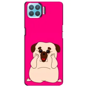 Чохол (ТПУ) Милі песики для Oppo F17 (Веселий Мопсік)