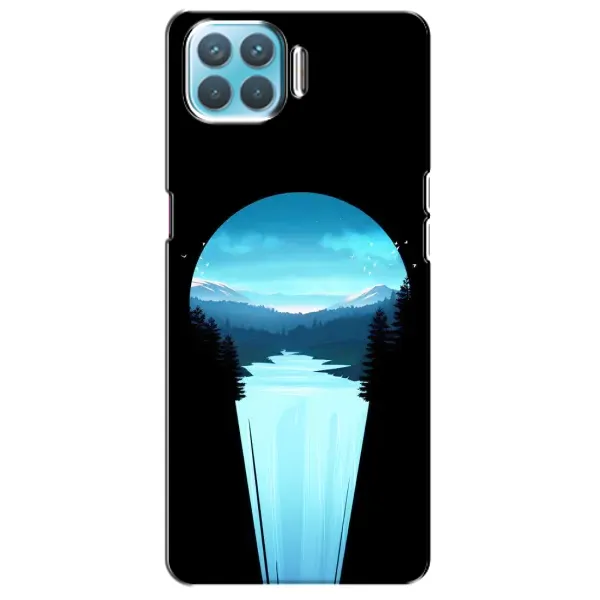 Чехол с рисунком «Синий Водопад» для OPPO F17 Чехол с рисунком «Синий Водопад» для OPPO F17