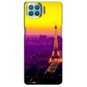 Чохол Ейфелева Вежа на Oppo F17 (Яскрава башня)