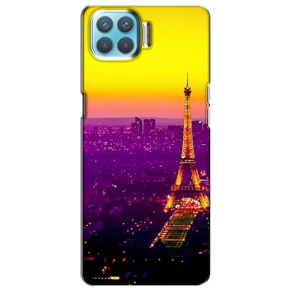 Чехол с рисунком «Яркая башня» для OPPO F17 Чехол с рисунком «Яркая башня» для OPPO F17