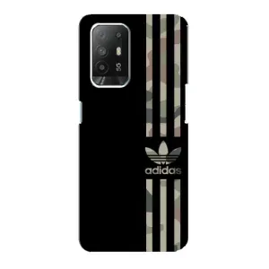 Чехол в стиле "Адидас" для Оппо Ф19 Про Плюс (Adidas)