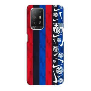 Чехол для Oppo F19 Pro Plus 5G (Барселона) (Фанат Барсы)