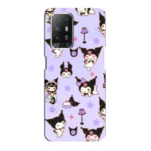 Чехол с персонажем Куроми на Oppo F19 Pro Plus 5G (Фон Куроми)