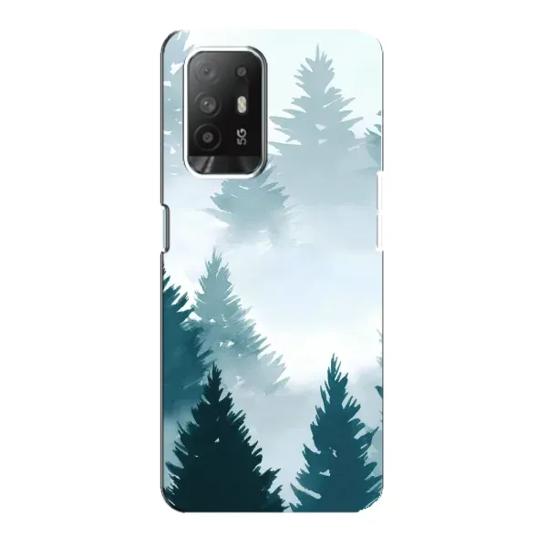Чехол с рисунком «Горный лес» для OPPO F19 Pro Plus 5G Чехол с рисунком «Горный лес» для OPPO F19 Pro Plus 5G