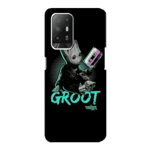 Чехол Супергерои Марвел на Оппо Ф19 Про Плюс (Groot)