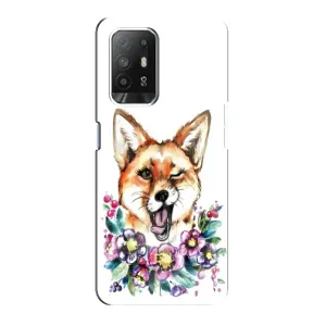 Чехол с Лисичкой для Oppo F19 Pro Plus 5G (Хитрая лиса)