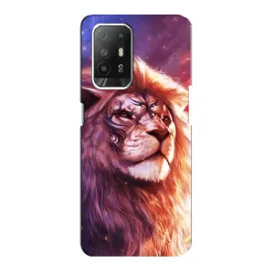 Чехол с картинкой на Oppo F19 Pro Plus 5G (Красочный ЛЕВ)
