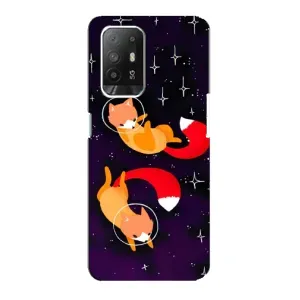 Чехол с Лисичкой для Oppo F19 Pro Plus 5G (Лисы)