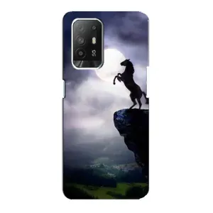 Чехлы с изображением разных животных для Oppo F19 Pro Plus 5G (Лошадь)