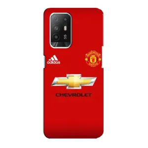 Силиконовые Чехлы принт Футбол на Oppo F19 Pro Plus 5G (Man United)