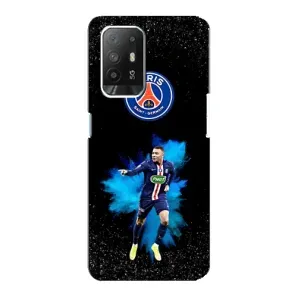 Чехол (TPU) с Футболистом на Oppo F19 Pro Plus 5G (Мбаппе ПСЖ)