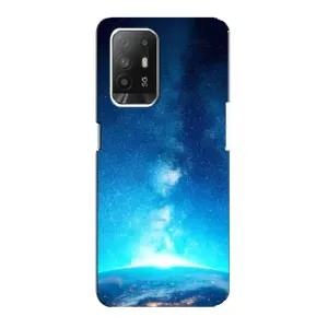 Чехлы КОСМОС для Oppo F19 Pro Plus 5G (Млечный путь)