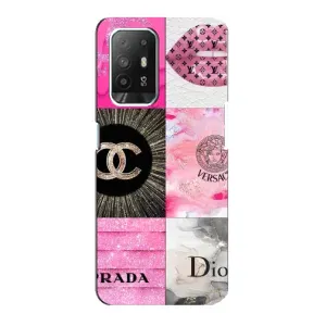 Чехол (Dior, Prada, YSL, Chanel) для Oppo F19 Pro Plus 5G (Модница)