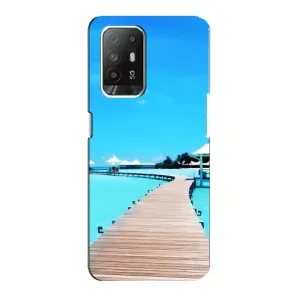 Летний Чехол на Oppo F19 Pro Plus 5G (Набережная)