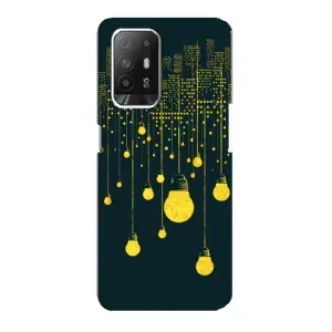 Силіконові Чохли Коханій людині для Oppo F19 Pro Plus 5G (Нічне місто)