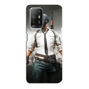 Чохол з картинкою "Герой Pubg" на Oppo F19 Pro Plus 5G (Пабг)
