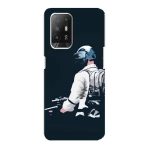 Чохол з картинкою "Герой Pubg" на Oppo F19 Pro Plus 5G (В екіперівці)