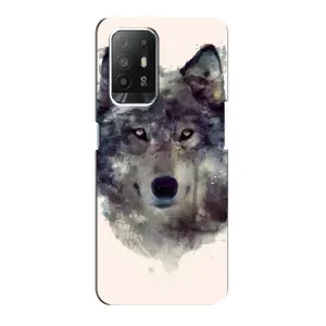 Чехол с Волком на Oppo F19 Pro Plus 5G (Волк)