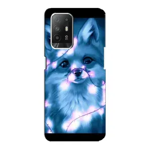 Чехол с Лисичкой для Oppo F19 Pro Plus 5G (Яркая Лиса)