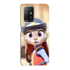 Чехлы ЗВЕРОПОЛИС для Oppo F19 Pro Plus 5G (Заяц Джуді Хопс)